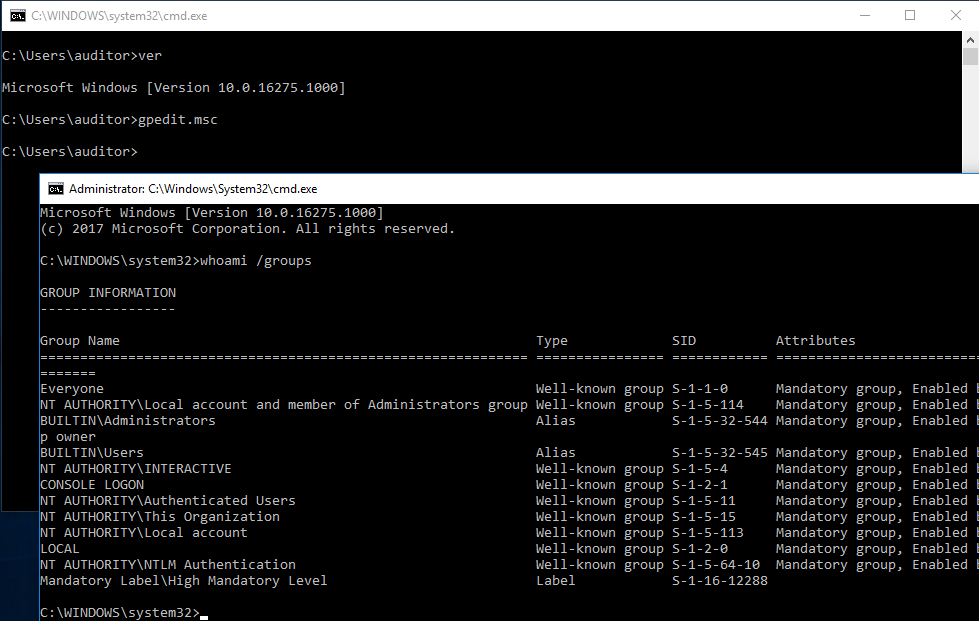 UAC bypass via GPMAdmTmplEditorManager CLSID hijack