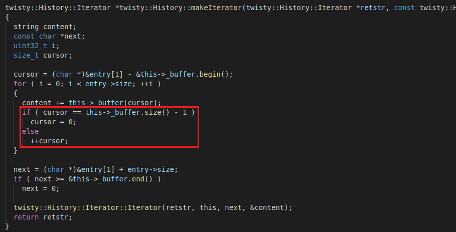 makeIterator function